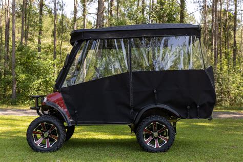 red dot golf cart enclosure